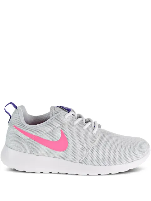 Nike Roshe One "Pure Platinum/Laser Pink" sneakers