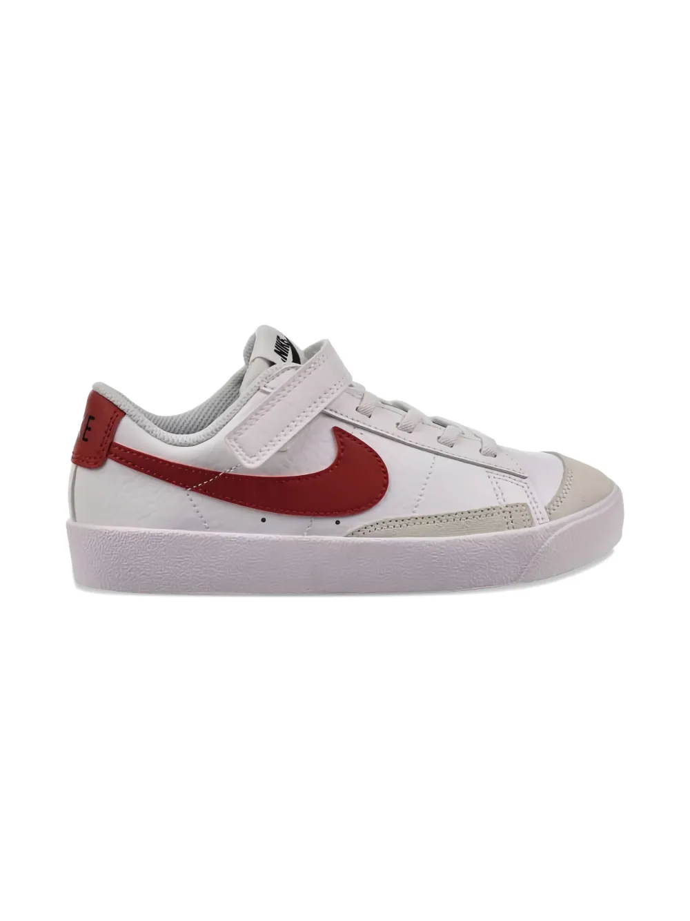 Nike Blazer Low '77 White/Gym Red/Black sneakers - WHITE/GYM RED-BLACK