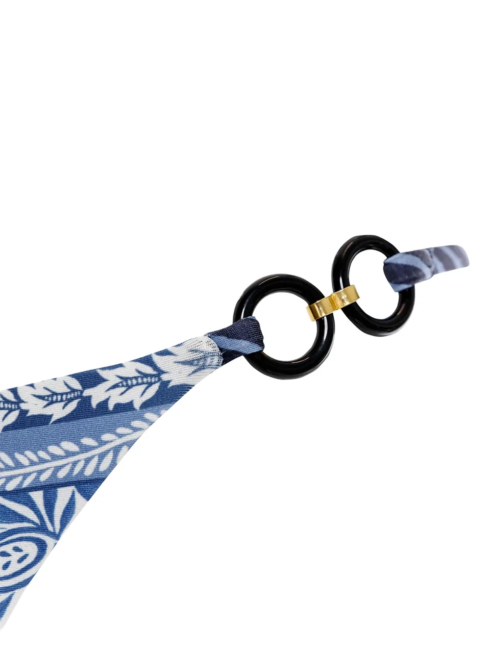 Agua Bendita Bikinislip met ringdetail Wit