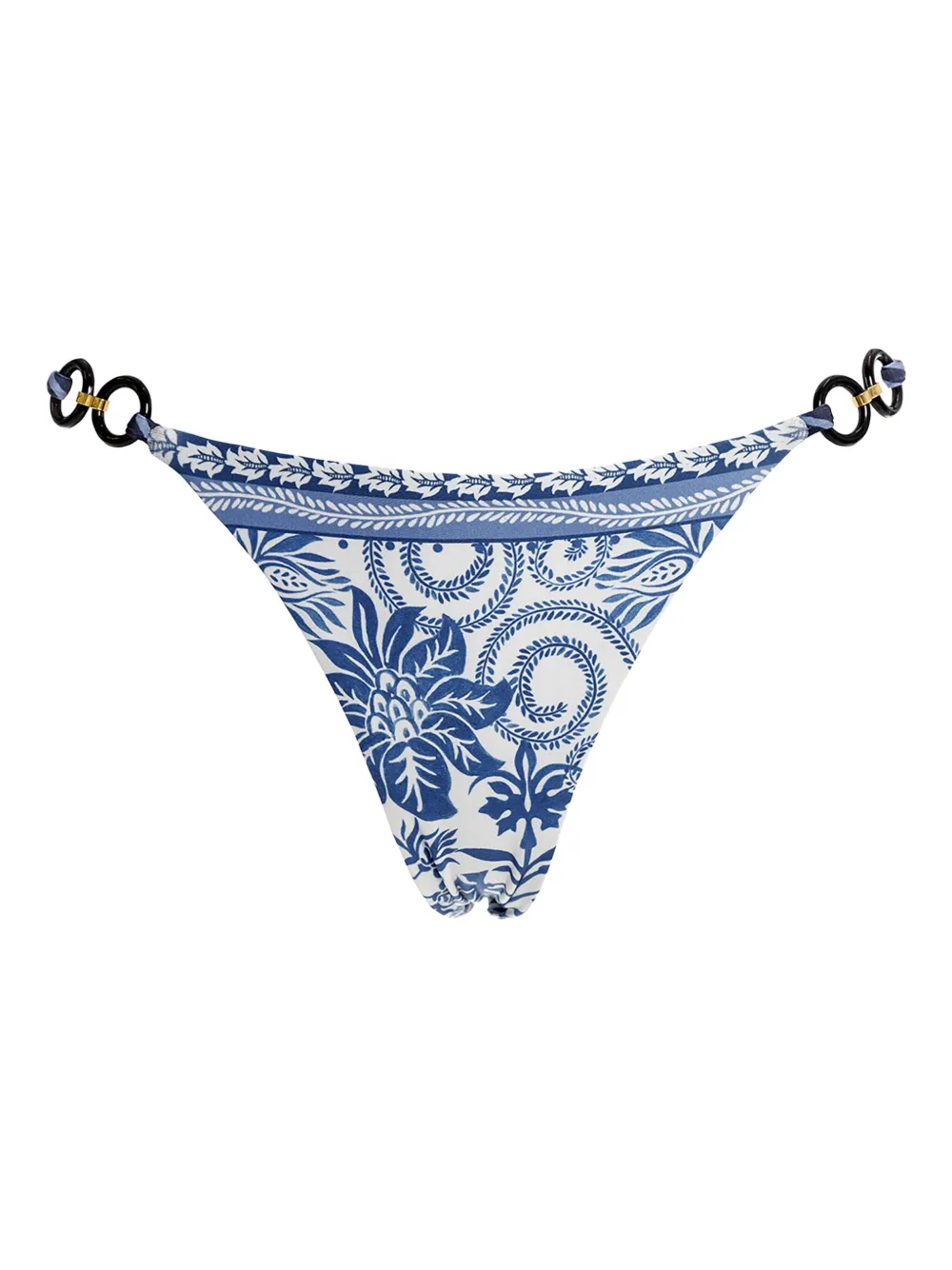 Agua Bendita ring-detail bikini bottoms | White | Image 1