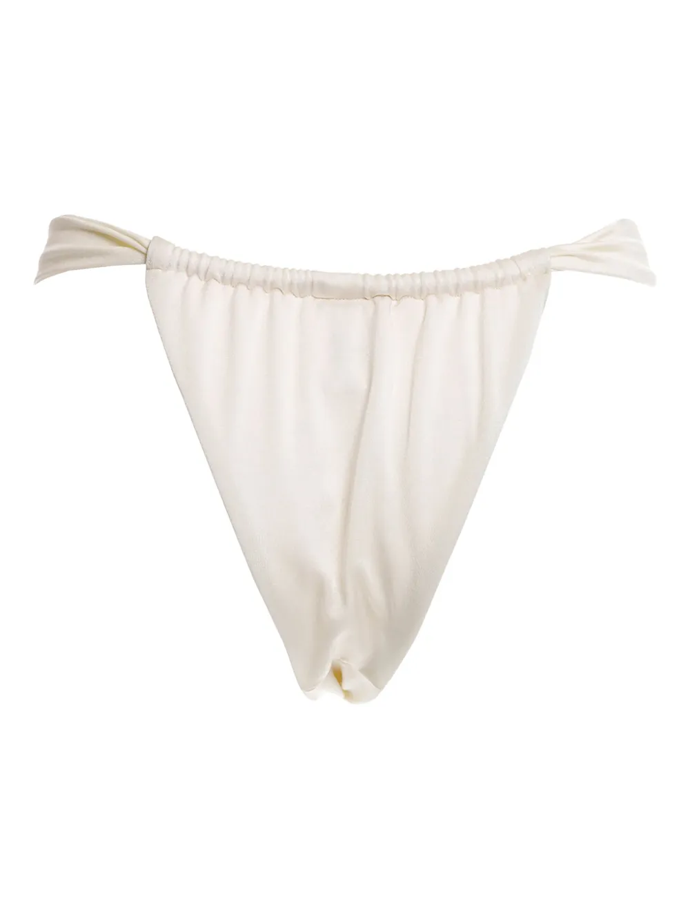 Agua Bendita Tie-side Bikini Bottoms In White