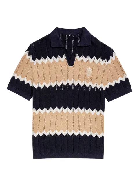 Agua Bendita Aron Batik polo shirt