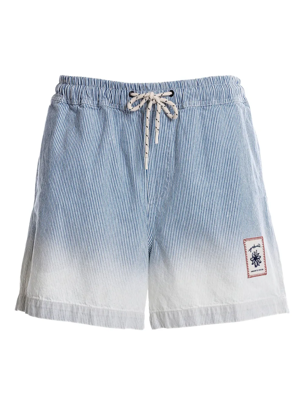 Agua Bendita striped swim shorts | Blue | Image 1