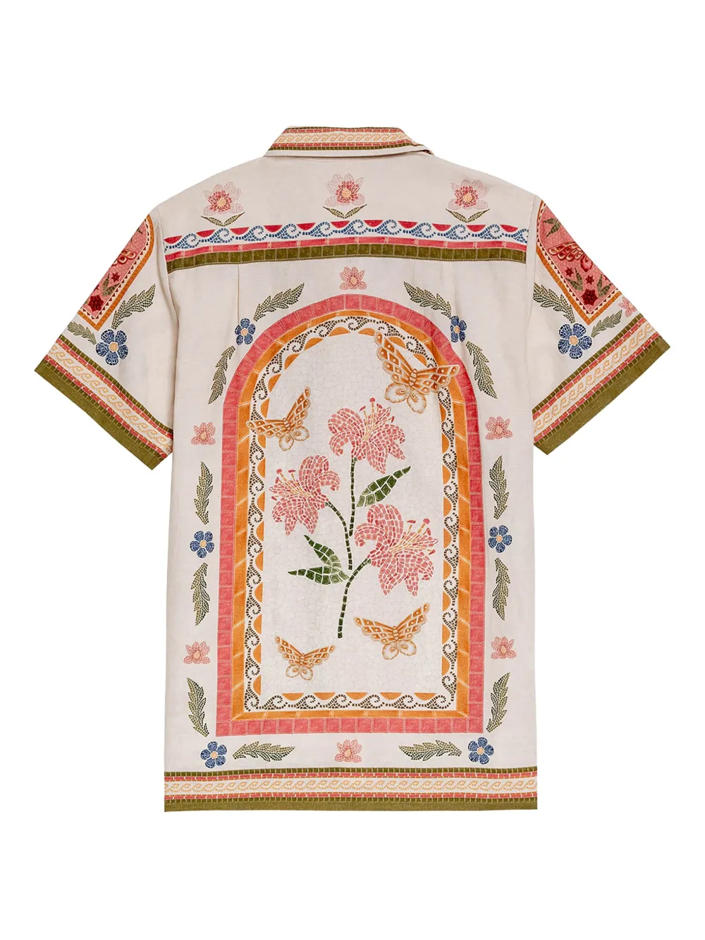 Agua Bendita Ali Fiore Floral-print Shirt In Multi