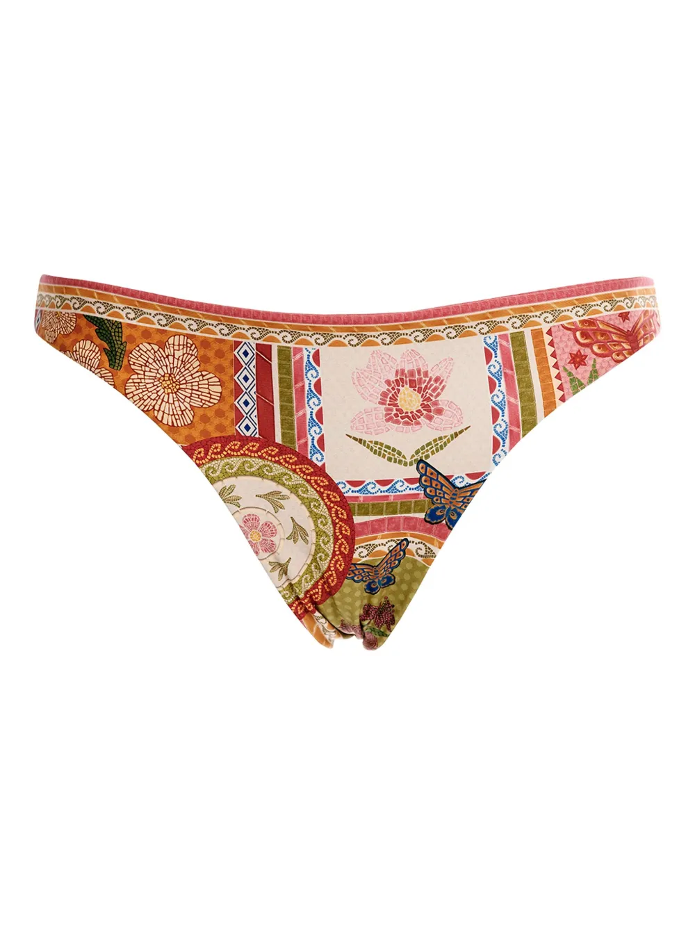 Agua Bendita Ilu Fiore Bikini Bottoms In Multi