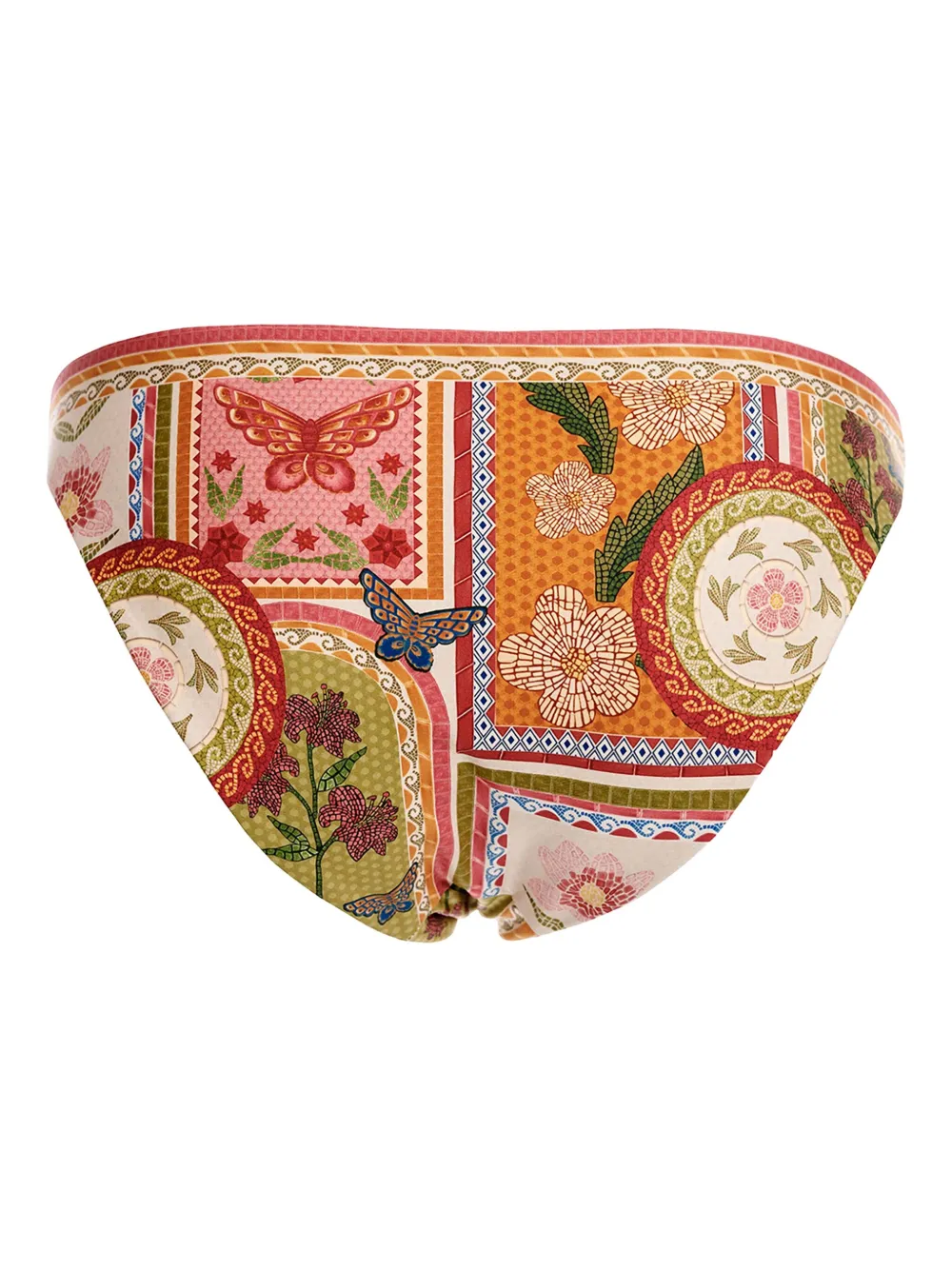 Agua Bendita Ilu Fiore Bikini Bottoms In Multi