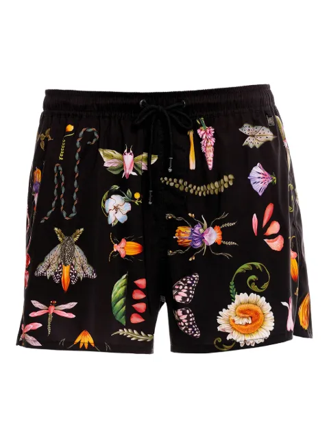 Agua Bendita floral-print swim shorts