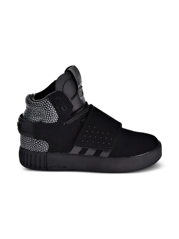 Adidas Kids Tubular Invader Strap Sneakers | Black | FARFETCH