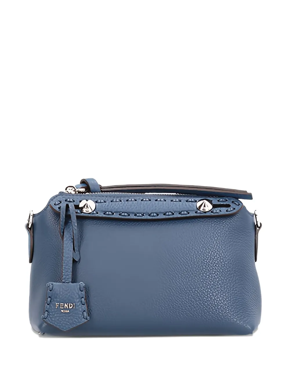 Fendi Mini By The Way Sof Shoulder Bag In Blue