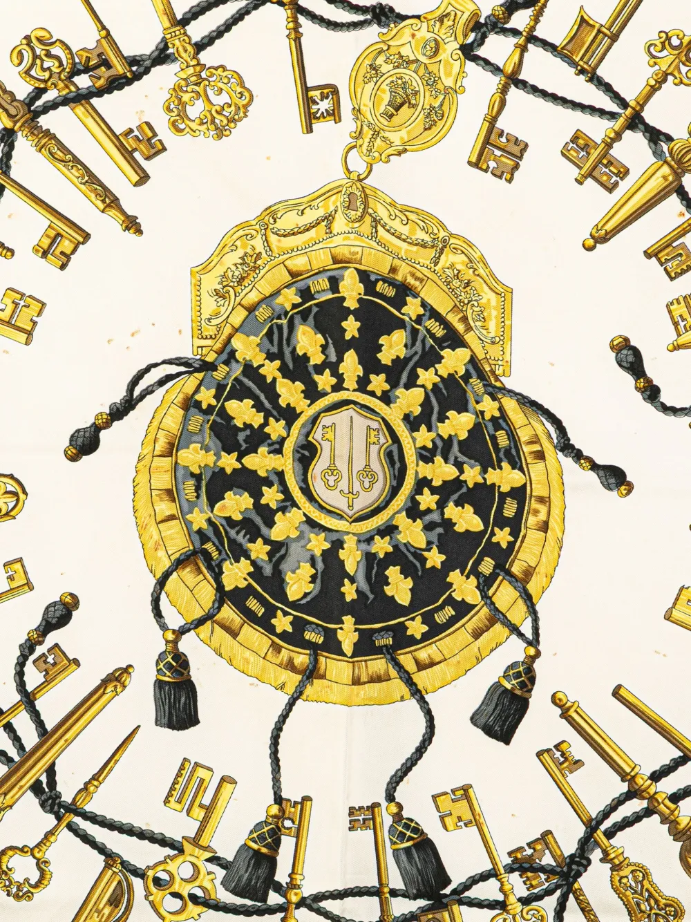 Hermès Pre-Owned 20th Century Les Cles Silk Scarf scarves | Image 2