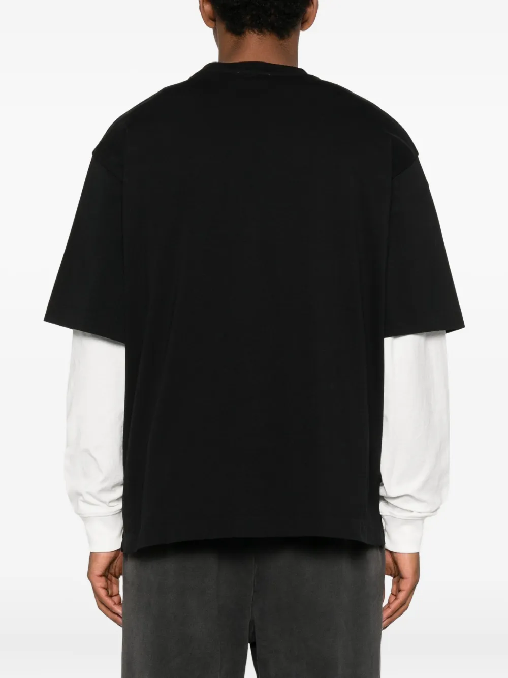 Off-white Established 2013-print Cotton T-shirt In Black