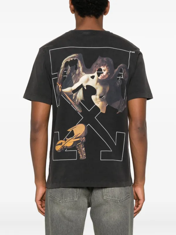 Off-White グラフィック Tシャツ | ブラック | FARFETCH JP