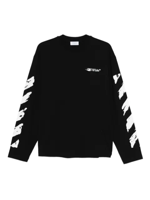 Off-White Airport Tape long-sleeved T-shirt