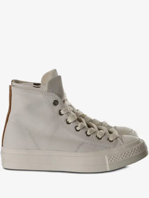 Converse high-top leather sneakers