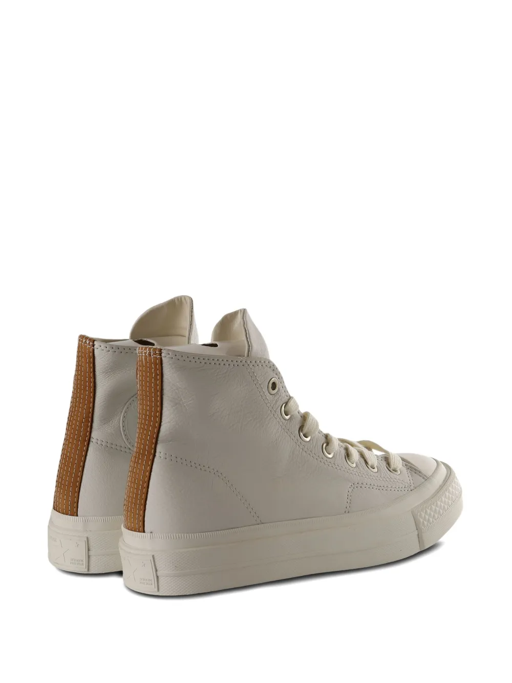 Converse high-top leather sneakers Neutrals