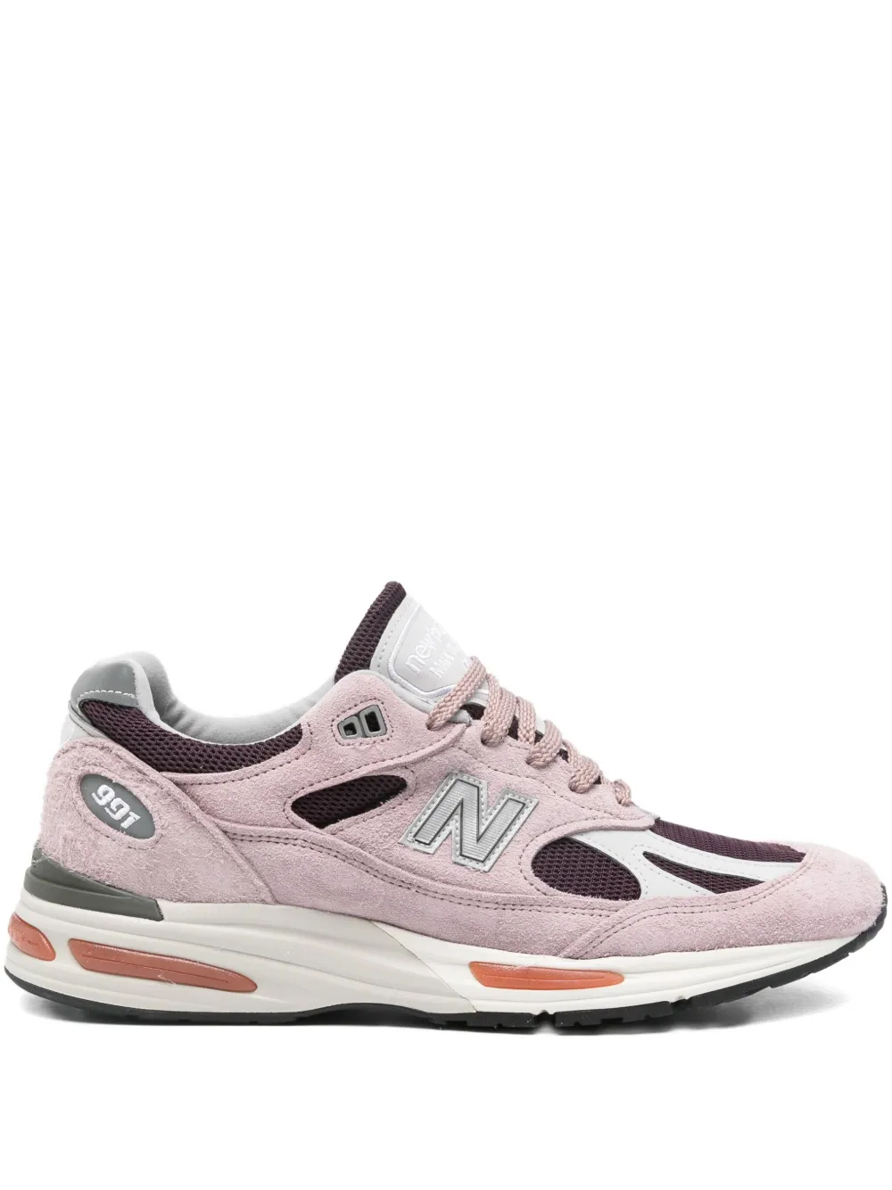 New Balance 991 suede sneakers Pink