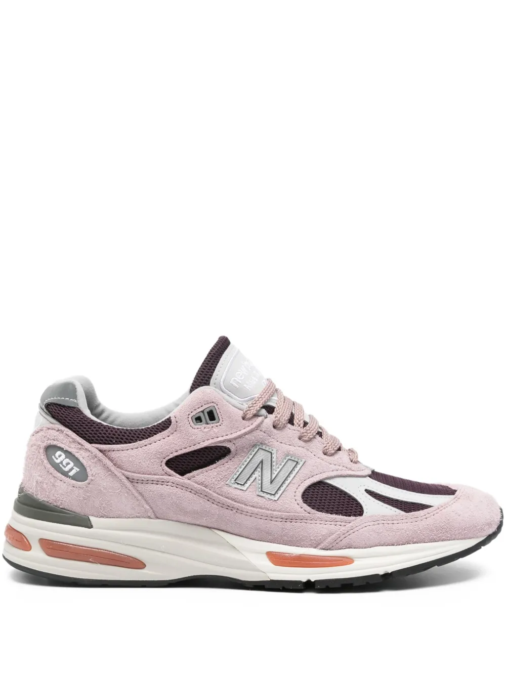 New Balance 991 suede sneakers Pink