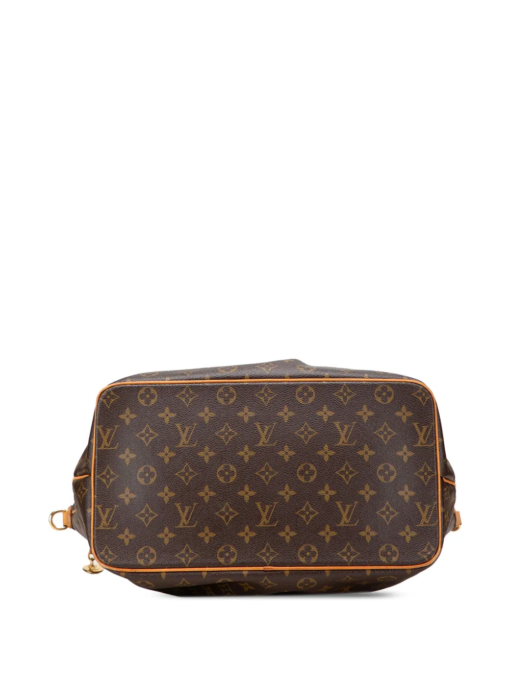 Pre-owned Louis Vuitton 2012 Monogram Palermo Gm Satchel In Brown