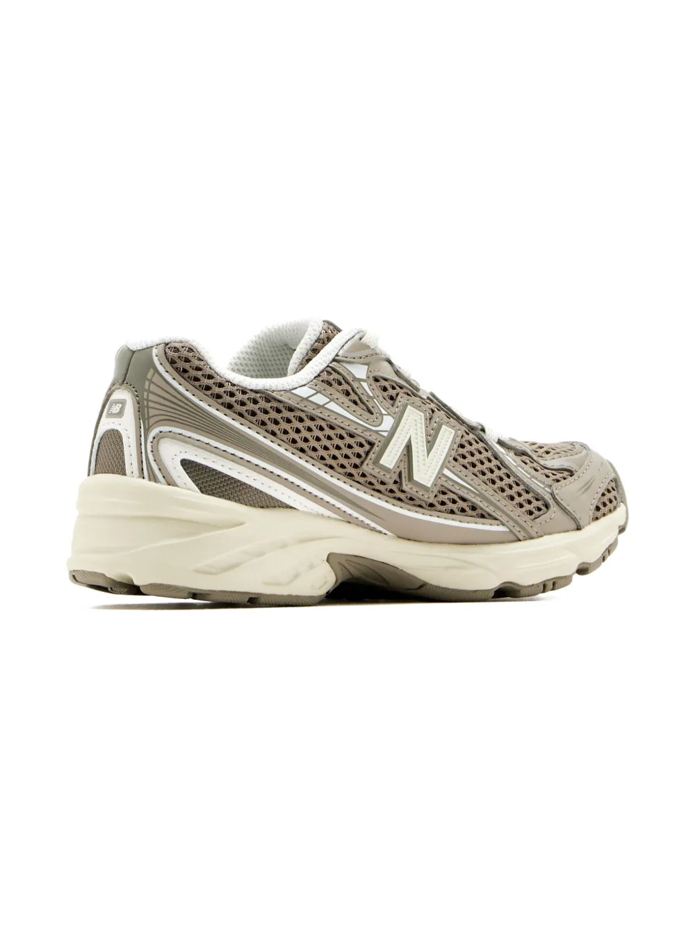 New Balance Kids 740 mesh-panel sneakers Brown