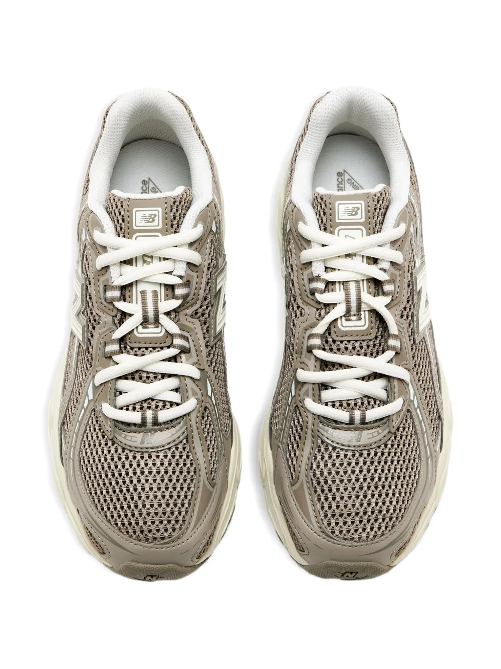New Balance Kids 740 sneakers met mesh vlak Bruin