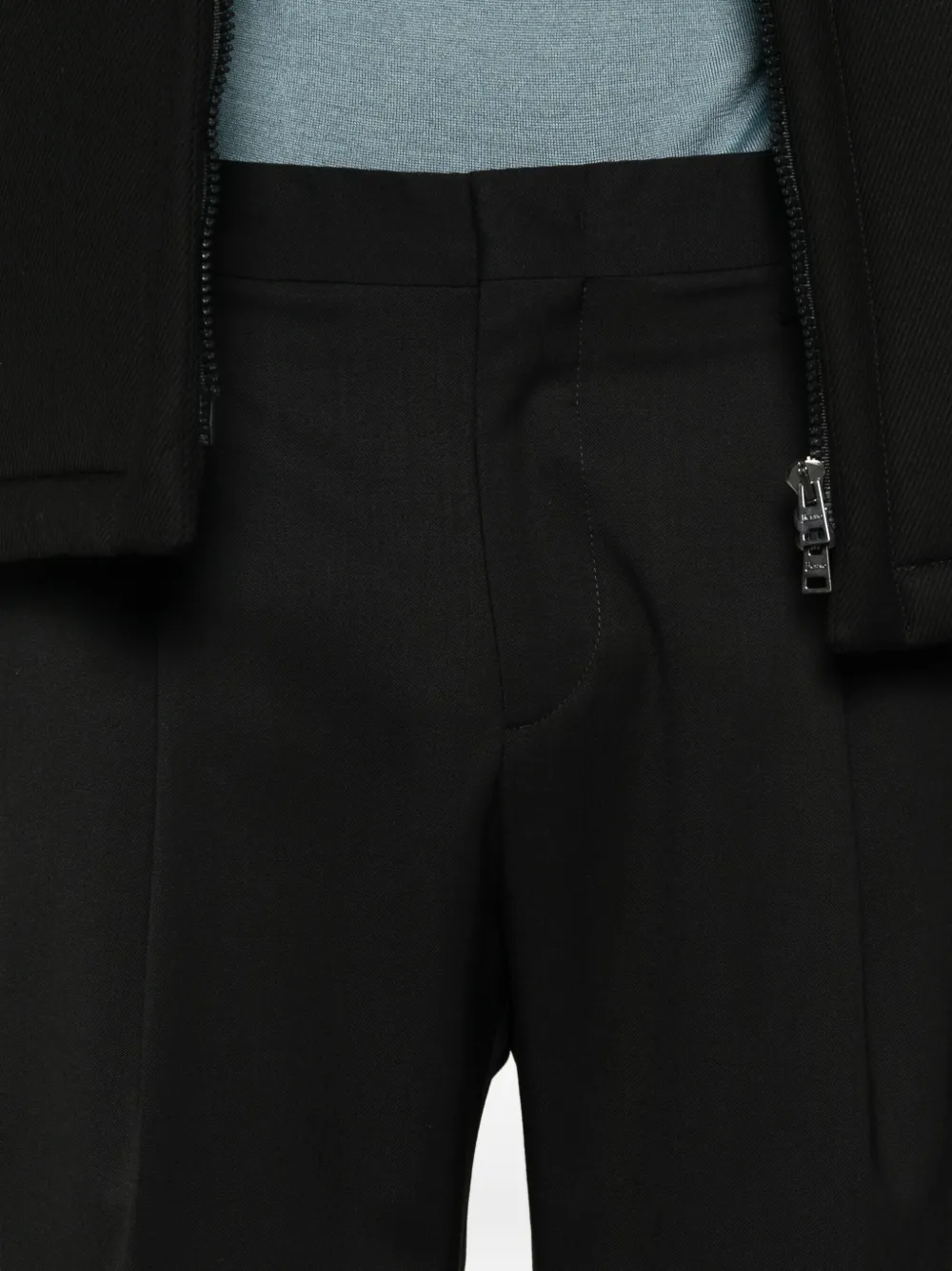 Briglia 1949 Pleated-cuffed Trousers In Black