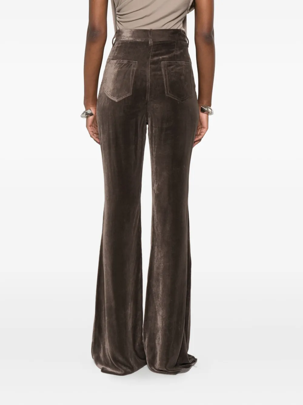 Rick Owens Multi-pocket Casual Pants In Brown