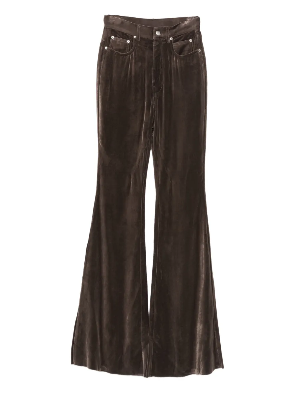 Rick Owens Multi-pocket Casual Pants In Brown