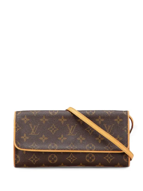 Louis Vuitton Pre-Owned bolsa crossbody Pochette Twin GM con monograma 2000