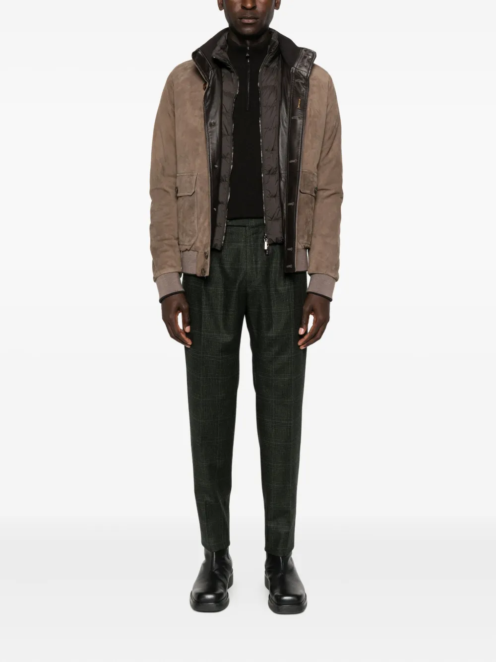 Incotex pleated checked trousers | Pantalones chinos | Image 2