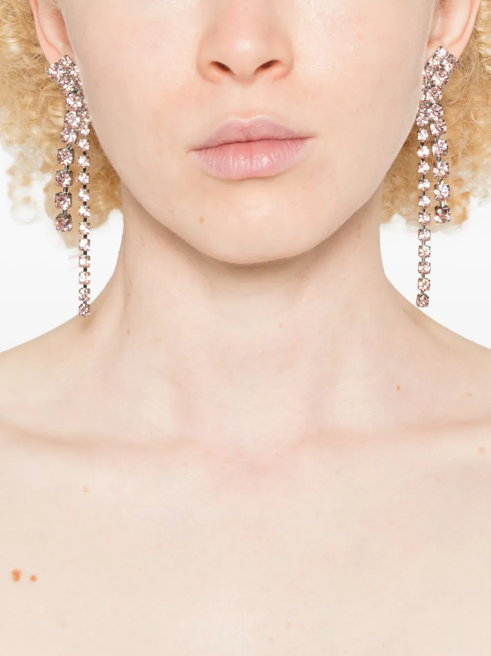 Helene Zubeldia crystal-embellished ear cuff - Zilver