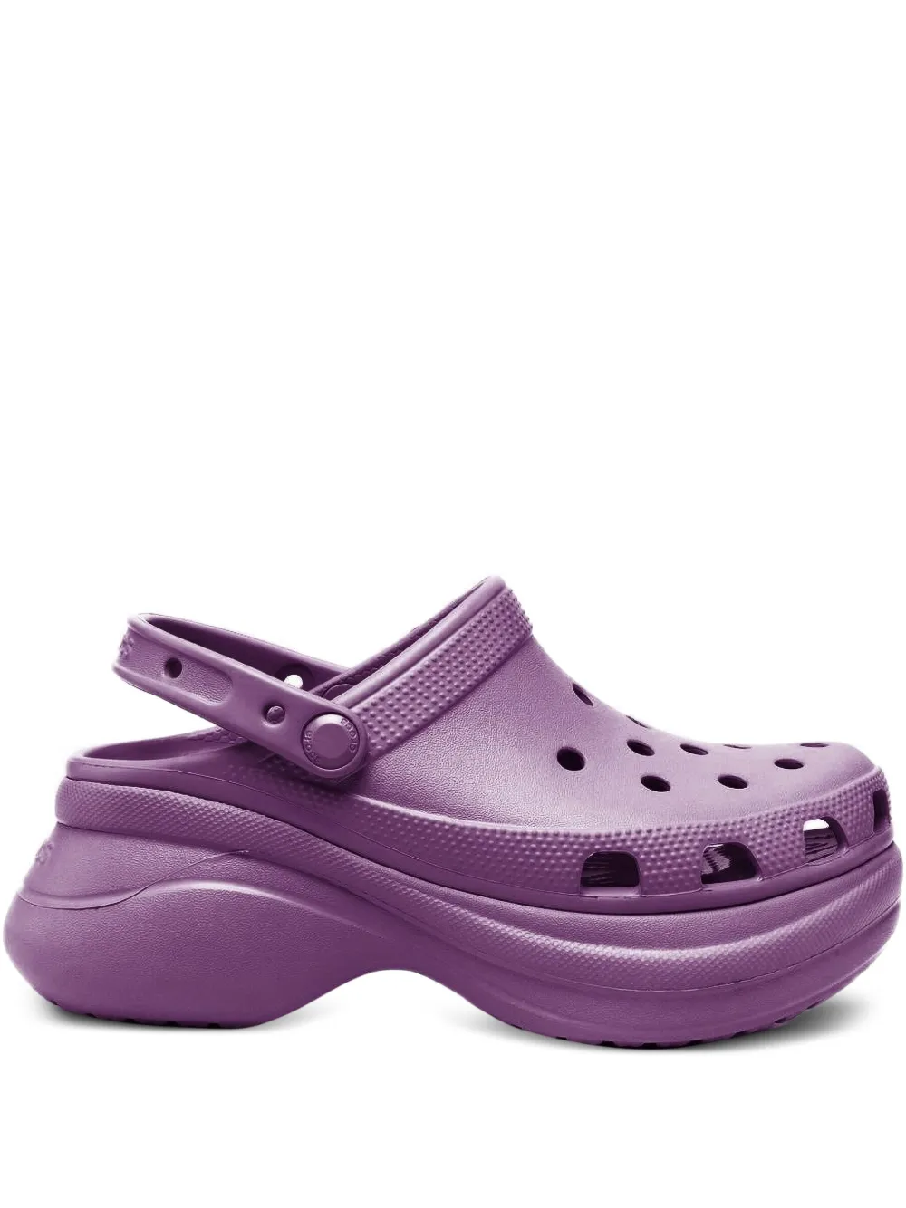 Crocs Platform Clog Sandals In Purple