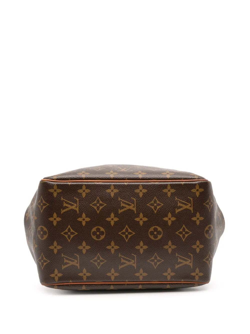 Pre-owned Louis Vuitton 2006 Monogram Batignolles Vertical Pm Handbag In Brown
