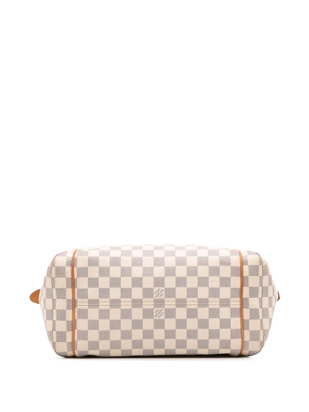 Pre-owned Louis Vuitton 2014 Damier Azur Totally Mm Tote Bag In White