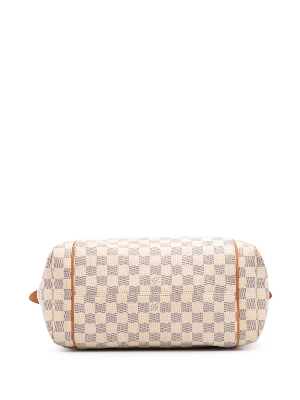 Pre-owned Louis Vuitton 2010 Damier Azur Totally Mm Tote Bag In White
