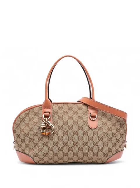 Gucci Pre-Owned 2016-2025 GG Canvas Heart Bit satchel