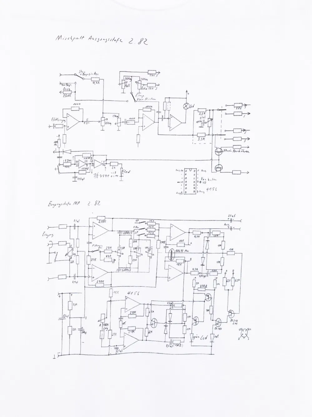 Undercover Circuit-diagram Graphic T-shirt In White