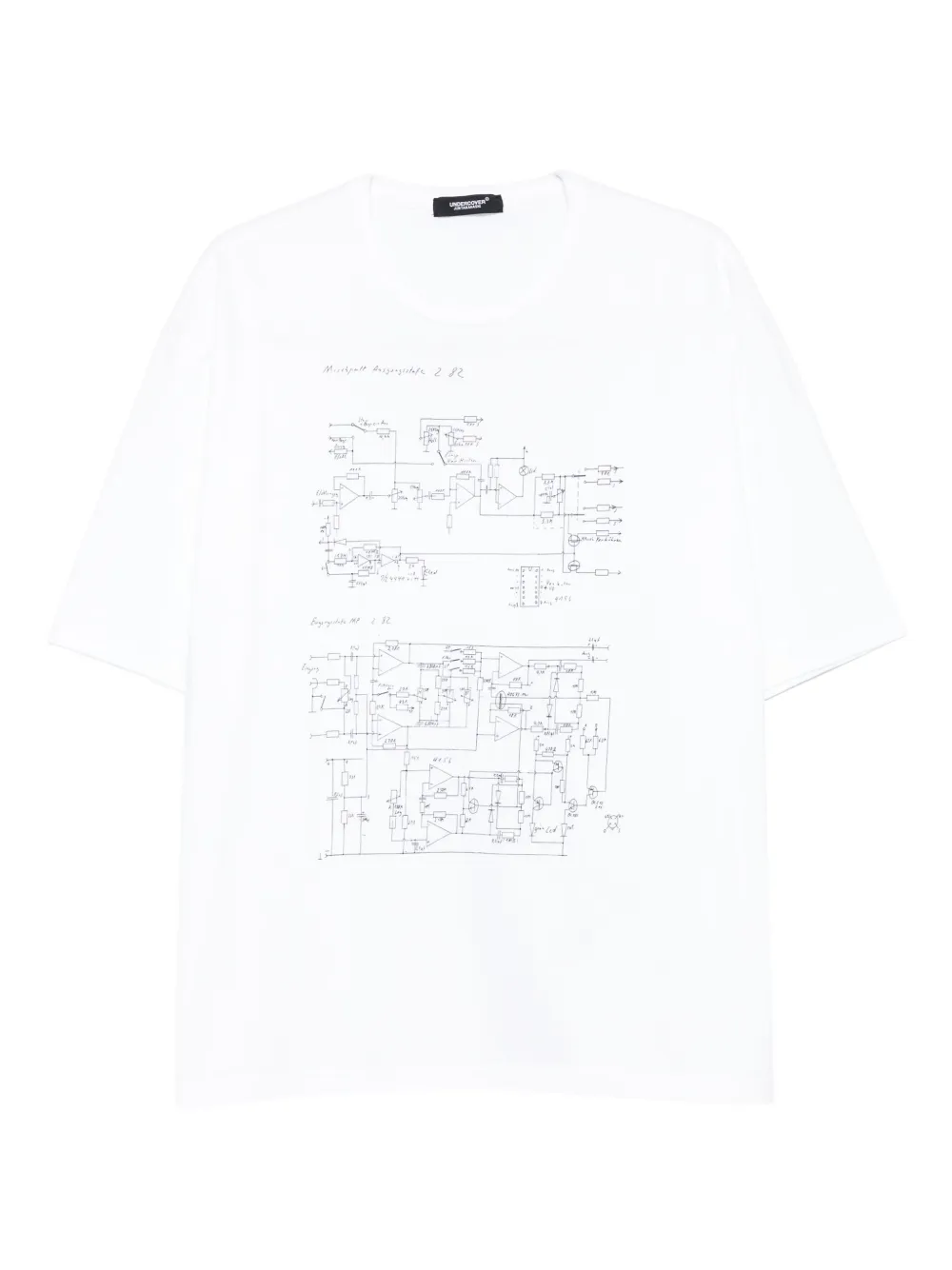 Undercover playera con motivo gráfico | blanco | Image 1