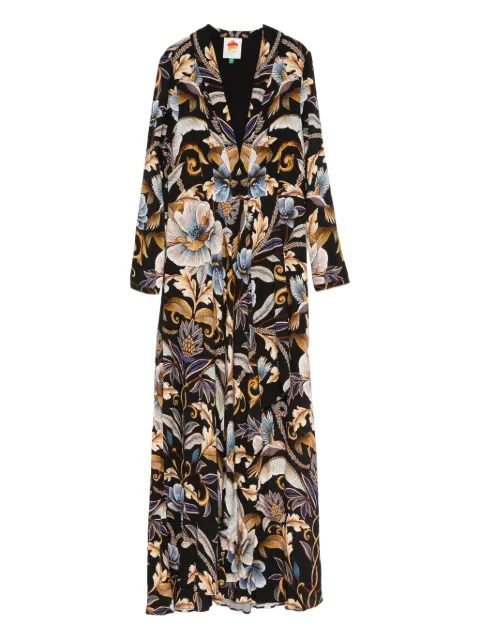 FARM Rio Snake Garden Kleid mit Blumen-Print