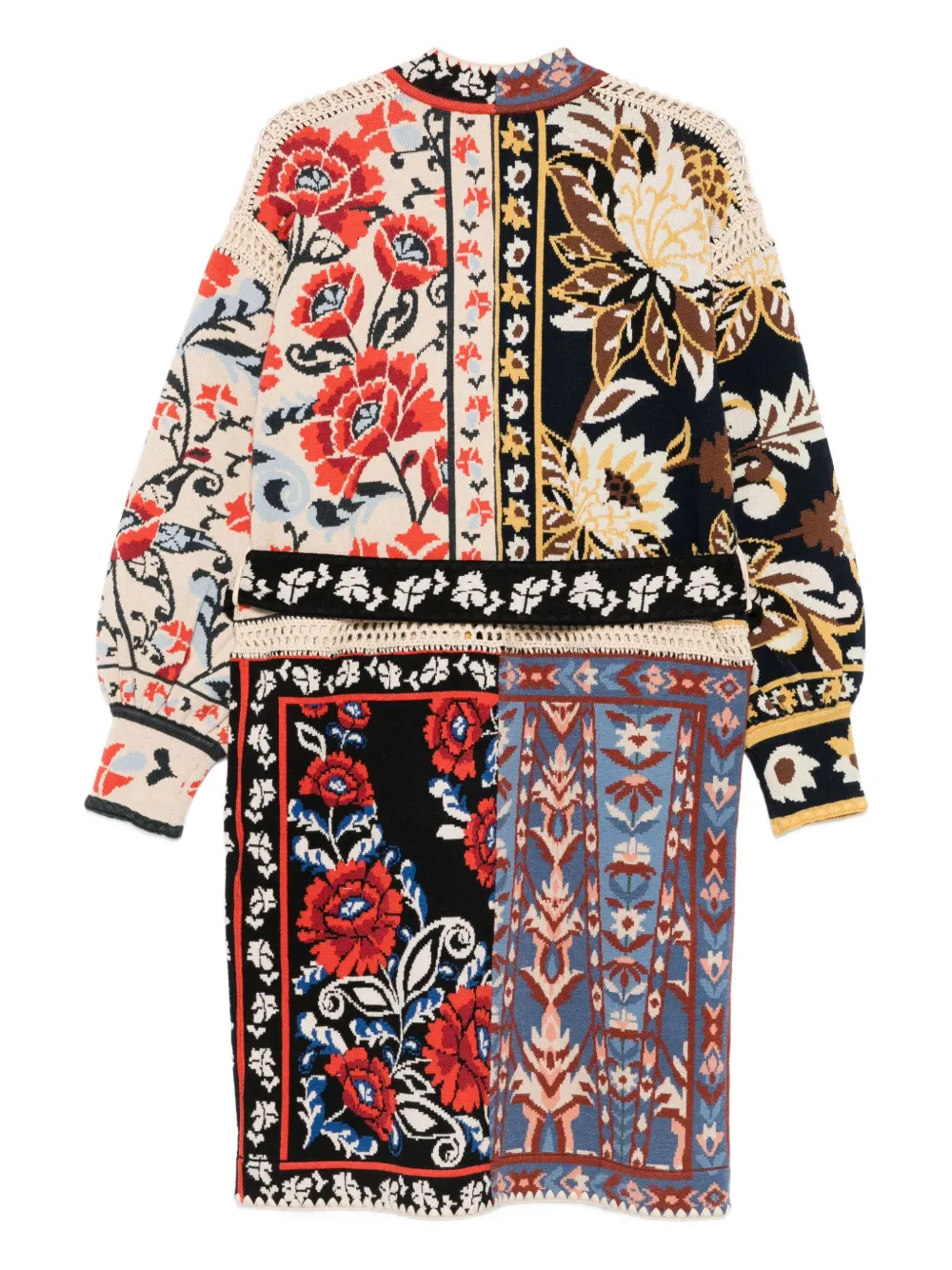 FARM Rio floral-patchwork cardi-coat | Cardi-Coats | Image 2