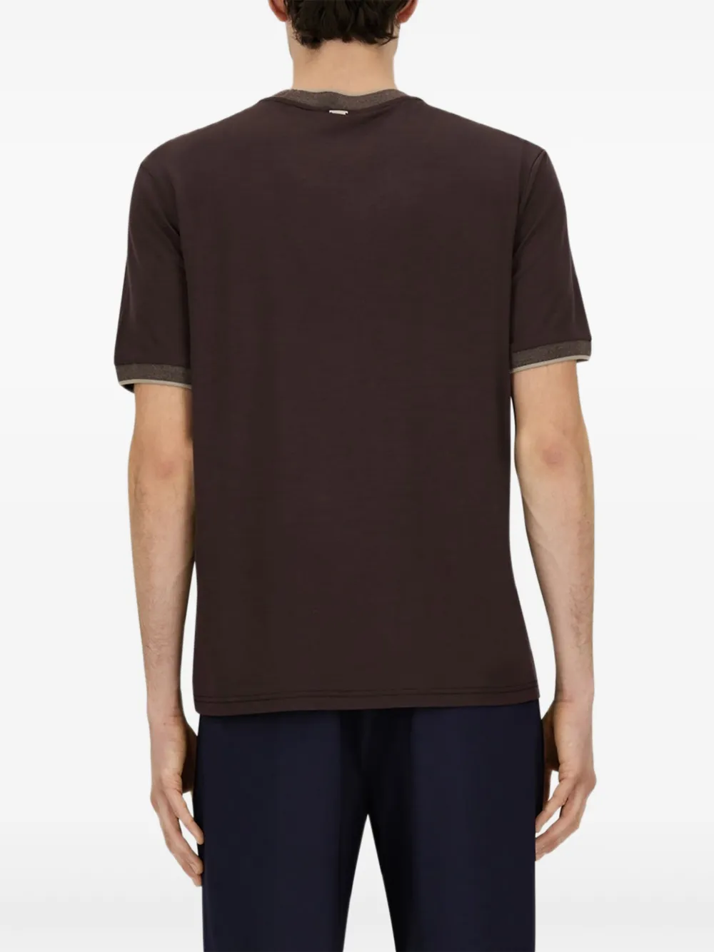 Herno T-shirt Bruin