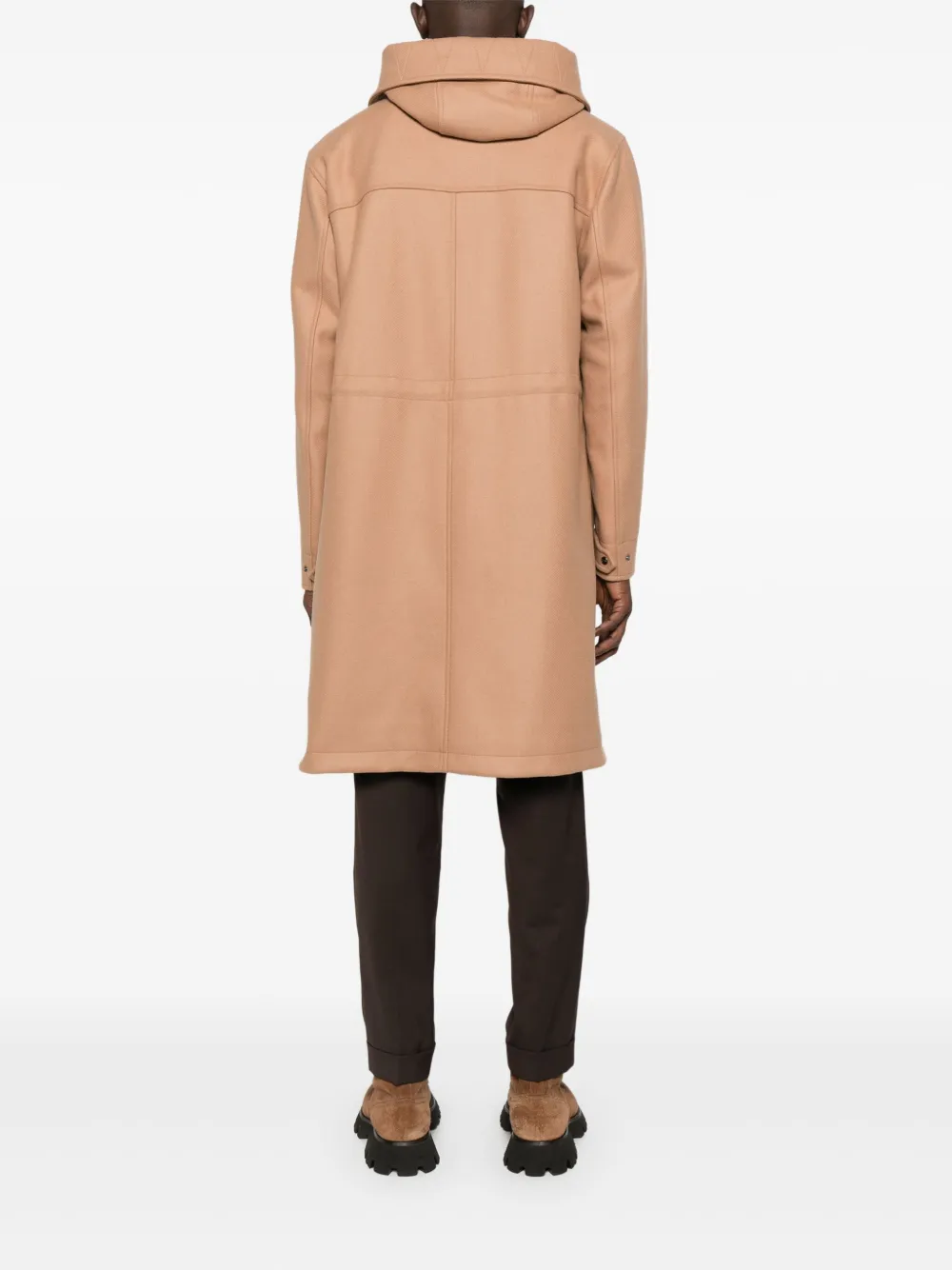 Herno Jas met klepzak en capuchon Beige