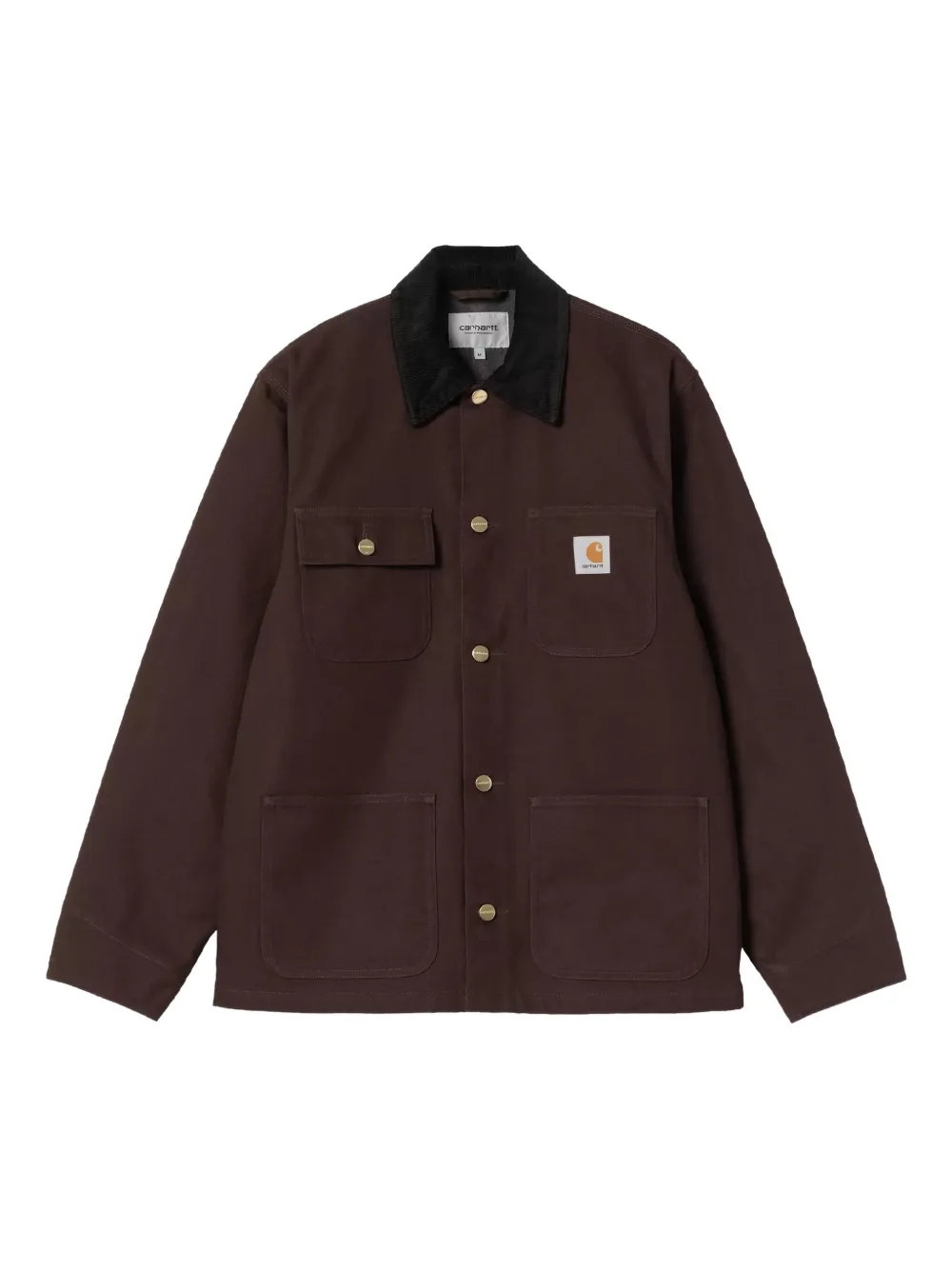 Carhartt Michigan Corduroy-collar Jacket In Brown