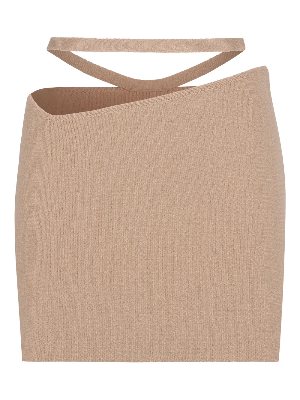 ANDREĀDAMO waist-strap mini skirt | Neutrals | Image 1