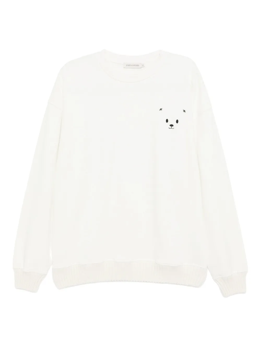 Joshua Sanders Bear-face Sweatshirt In Neutral