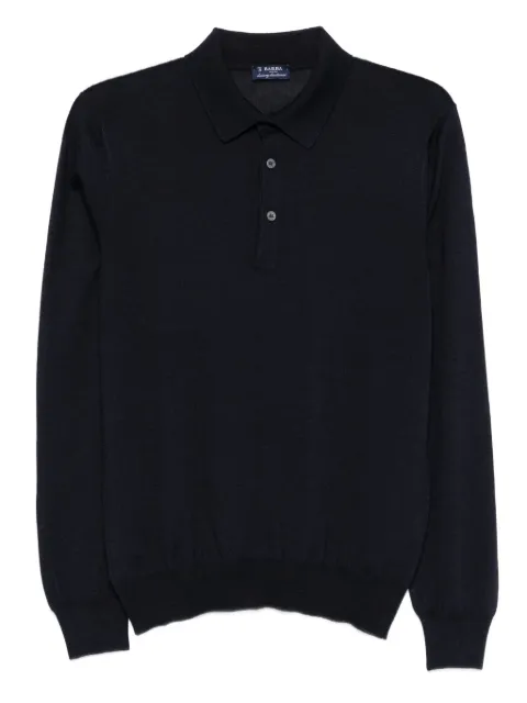 Barba polo-neck long-sleeve sweater