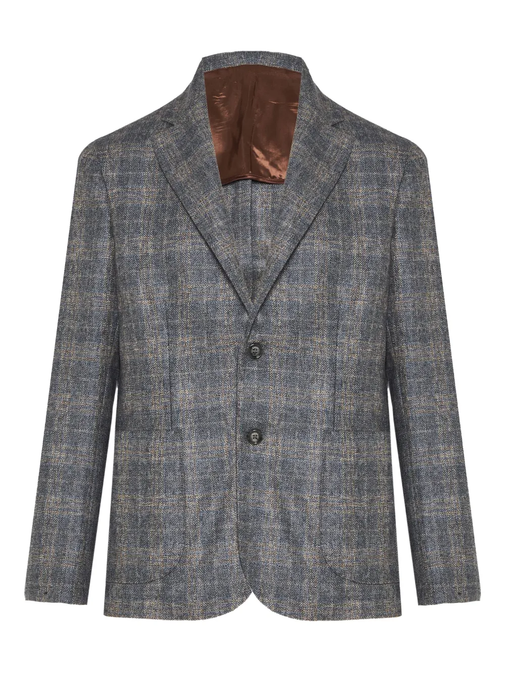 Barba single-breasted blazer | Grey | Image 1