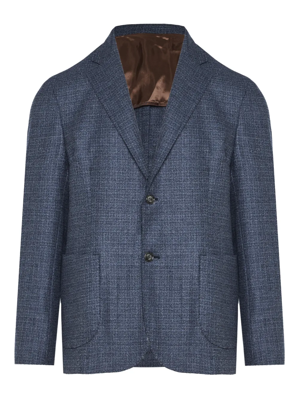Barba single-breasted blazer | Blue | Image 1