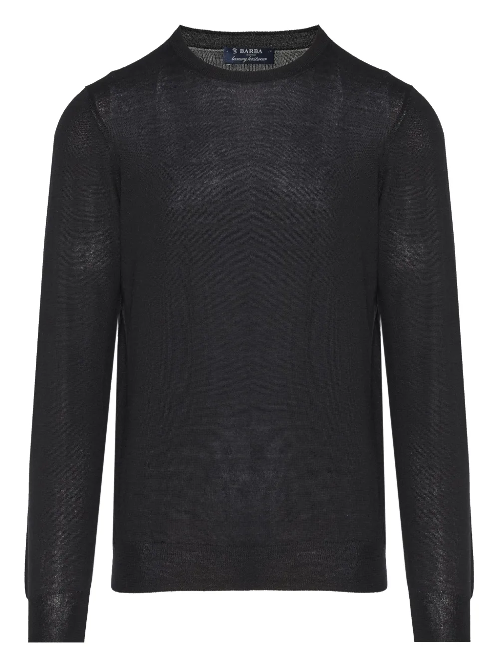 Barba crew-neck sweater | Blue | Image 1