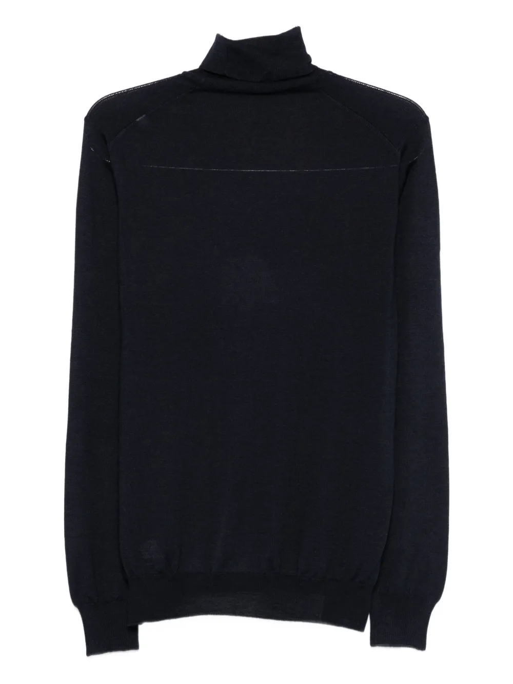 Barba turtleneck wool sweater - Zwart