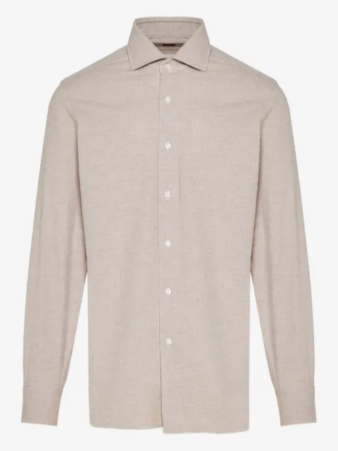 Barba long-sleeve button-down shirt